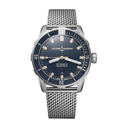 8163-175-7MIL/93 | Ulysse Nardin Diver 42 mm watch. Buy online.