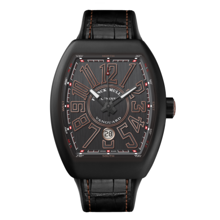 V 45 SC DT NR BR (5N) TT BLK(G) BLK | Franck Muller Vanguard Classical 44 x 53.7 mm watch. Buy Online