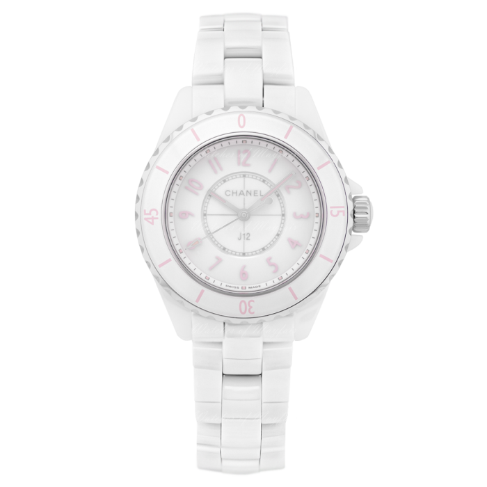Chanel j12 pink deals