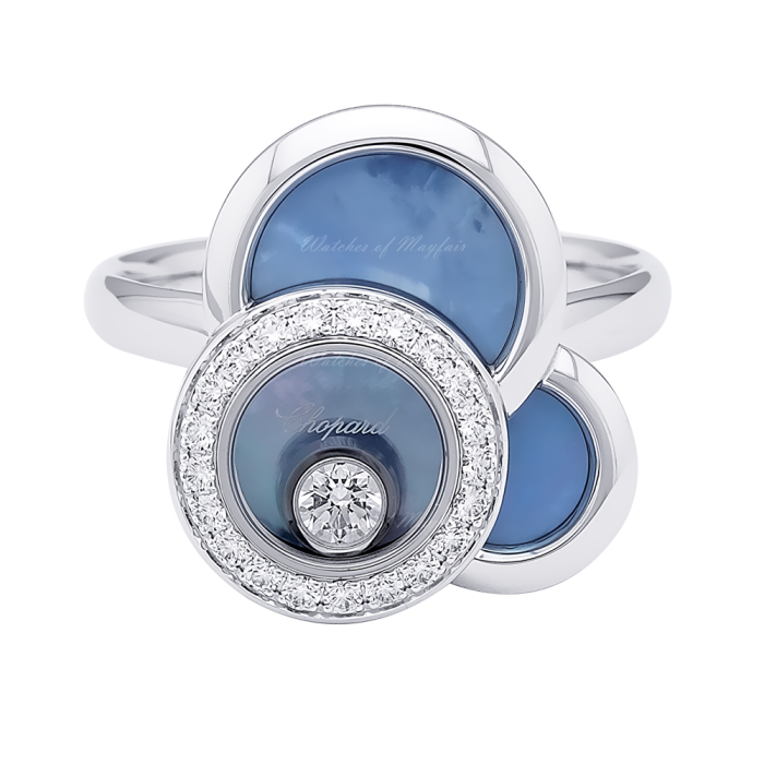 Chopard blue diamond ring hotsell