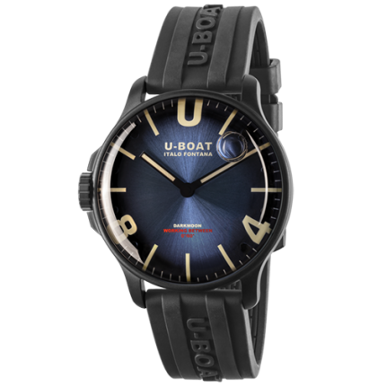 8700/B | U-Boat Darkmoon 44 mm Blue IPB Soleil watch. Buy Online