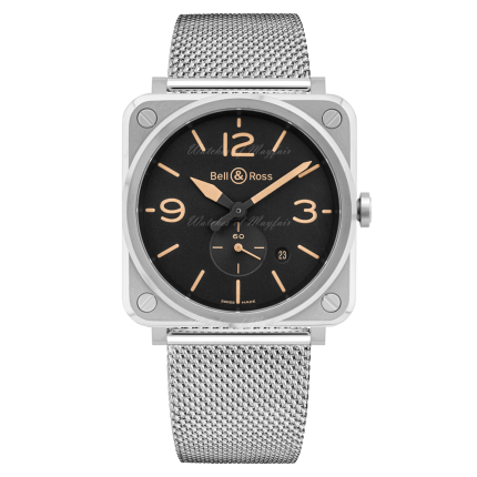 Bell Ross BR S Steel Heritage Quartz 39 mm BRS HERI ST SST
