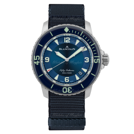 5015-12B40-NAOA | Blancpain Fifty Fathoms Automatique 45 mm watch. Buy Now