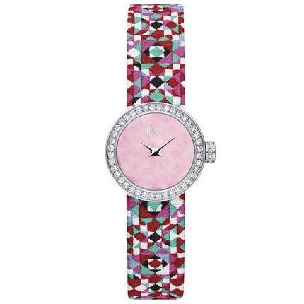 Dior pink watch store