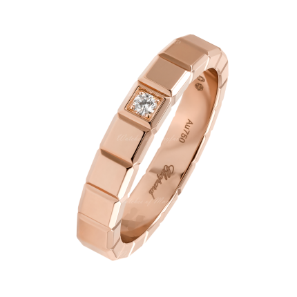 Chopard Ice Cube Medium Rose Gold Diamond Ring 829834 5072 Buy Online Watches of Mayfair