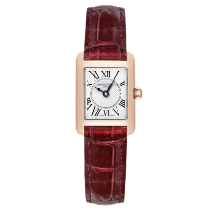 FC-200MC14 | Frederique Constant Classics Carree Ladies Rose Gold & Steel 23 mm watch. Buy Online