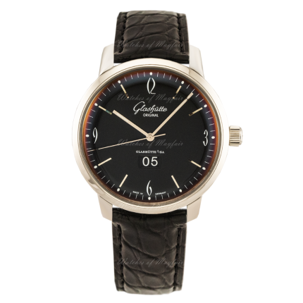 2-39-47-03-02-04 | Glashutte Original Sixties Panorama Date Steel 42 mm watch. Buy Online