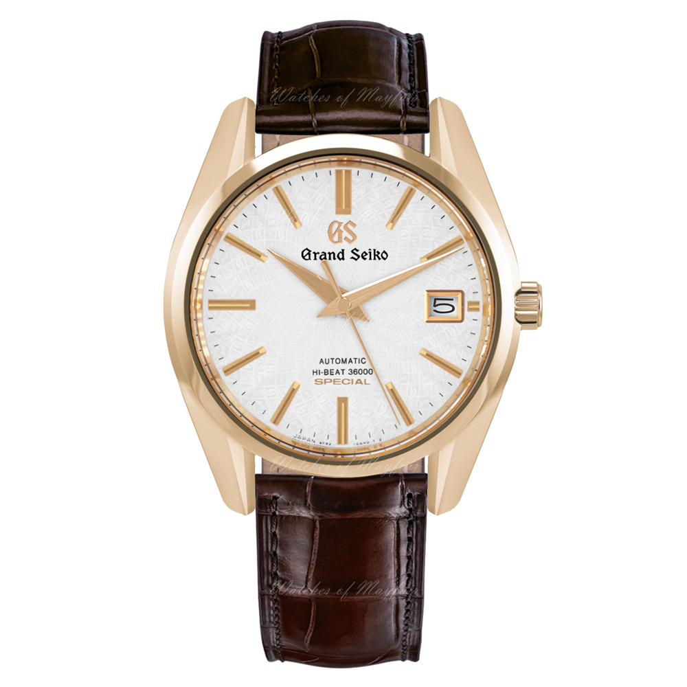 Grand Seiko Hi-Beat 36000 20th Anniversary Yellow Gold Limited Editions   Watch | Grand Seiko | Watches of Mayfair Watches of Mayfair