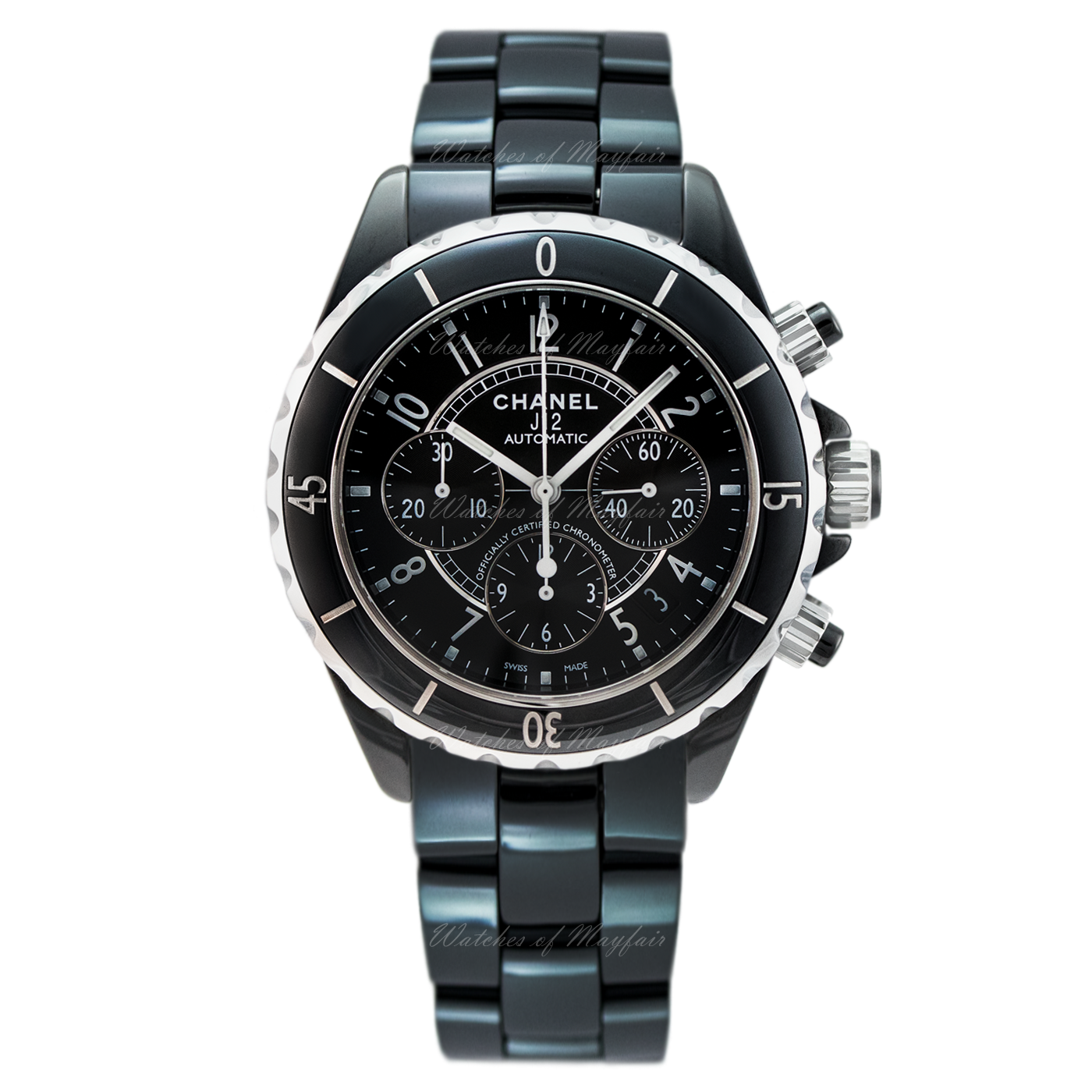 CHANEL J12 black Dial Automatic Men's Watch DL 007G Ceramic