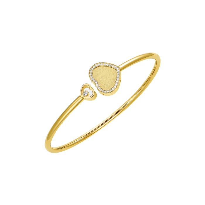 85A107-0921  Chopard Golden Hearts Yellow Gold Diamond Bracelet
