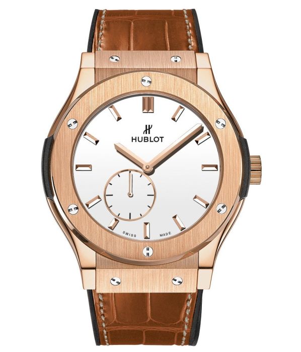 Hublot 642.OX.0118.LR.0999 King Gold Rainbow 42mm Watch