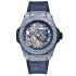 414.YL.5179.VR.SHF18 | Hublot Big Bang Meca-10 Shepard Fairey Blue Limited Edition 45mm watch. Buy Online