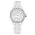 H6418 | Chanel J12 White Ceramic Diamonds Quartz 33 mm watch | Buy Now