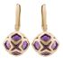 839221-5002|Buy Chopard IMPERIALE Cocktail Rose Gold Amethyst Earrings