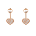 83A082-5009 | Buy Chopard Happy Hearts Rose Gold Diamond Earrings