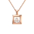 799224-5001 | Chopard Happy Diamonds Icons Rose Gold Diamond Pendant