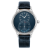 J007030249 | Jaquet-Droz Grande Seconde Quantième Satin-Brushed Blue 43mm watch. Buy Now