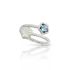 15996B | Pasquale Bruni Figlia Dei Fiori White Gold Topaz Diamond Ring