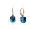 POB2010_O6000_000TL | Buy Pomellato Nudo White and Rose Gold Topaz Earrings