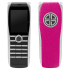 X7221-012-01 | XOR Titanium X2 Pink  Calf Leather phone. Buy Online